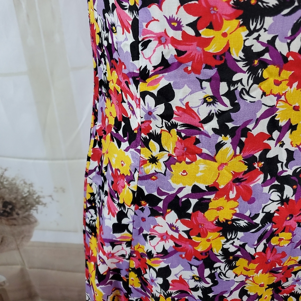 Allison Blair Vintage style Floral Maxi dress - Picture 3 of 7
